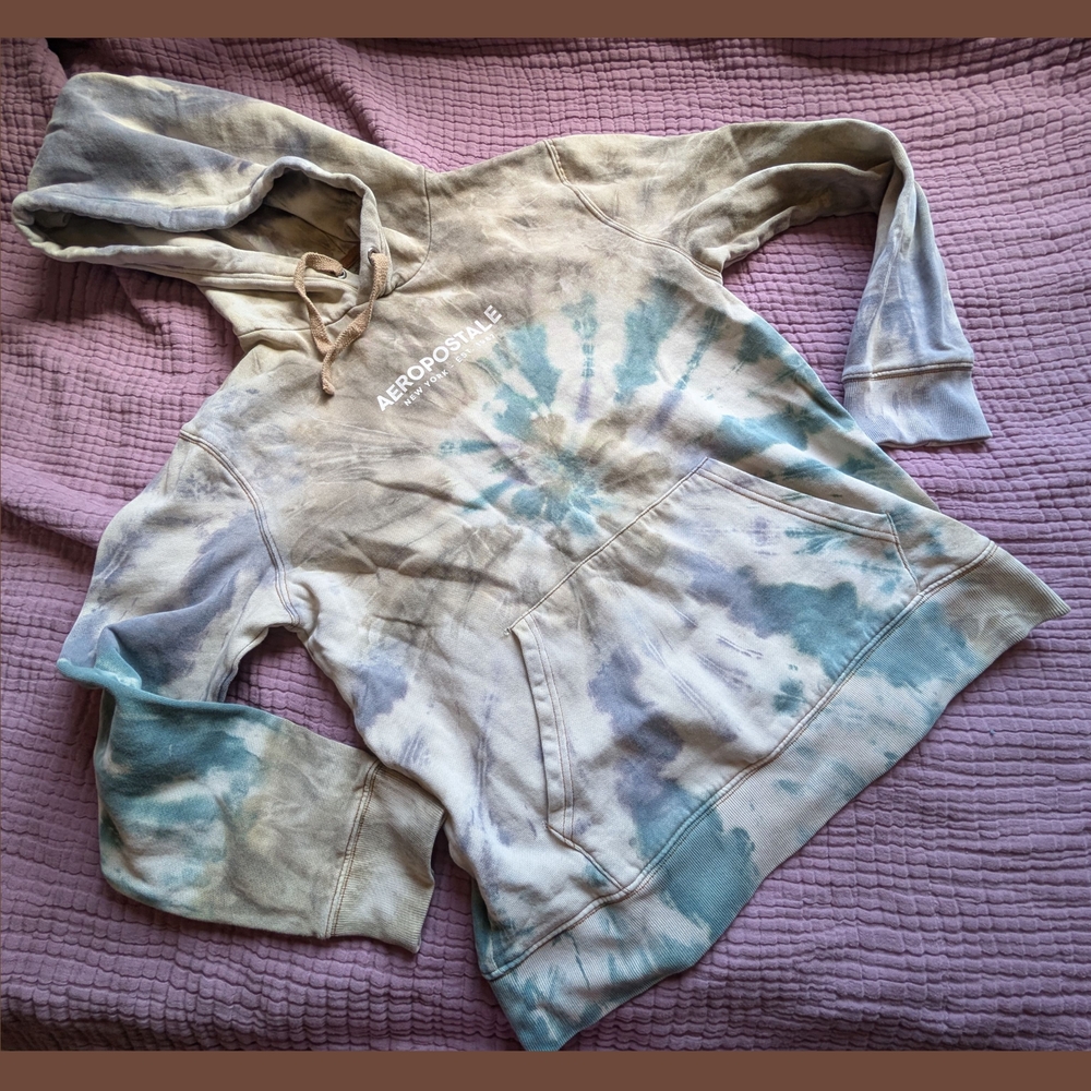 Aeropostale Tie Dye Hoodie - Medium